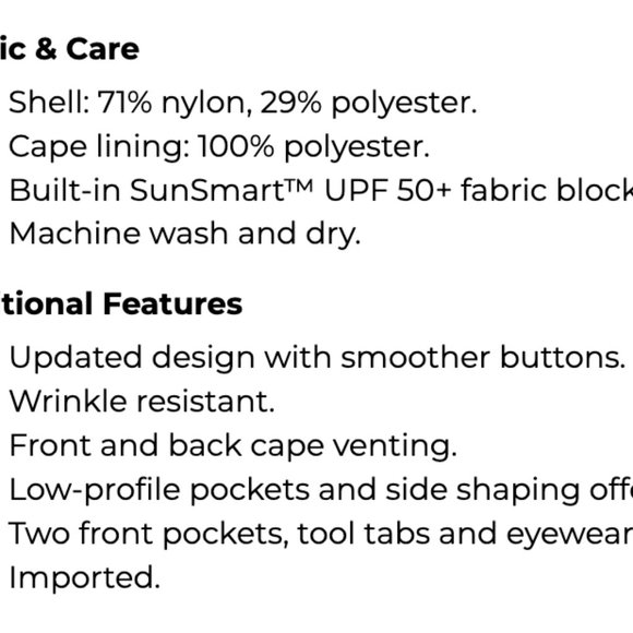 L.L. Bean Women's Tropicwear Shirt Long-Sleeve Green #252299 Size XS EUC - Picture 15 of 15